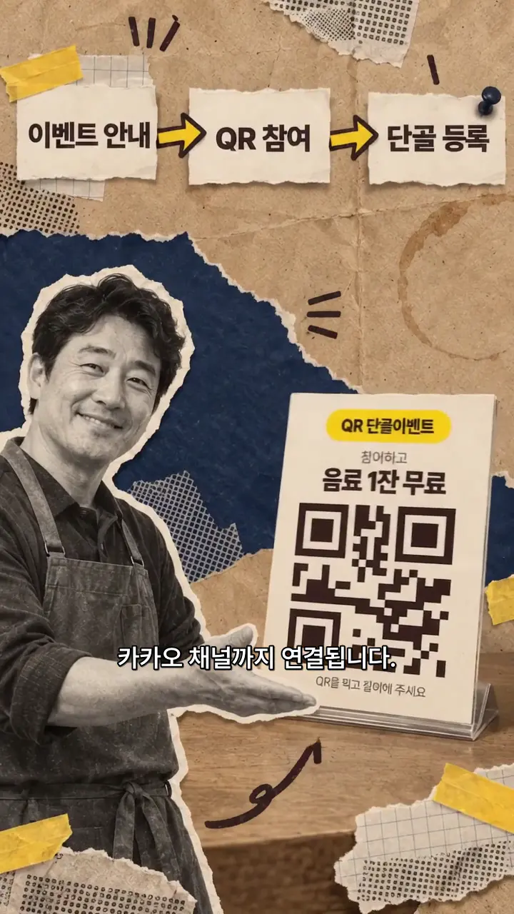 매장 앱 서비스 연작 1편 한 장면
